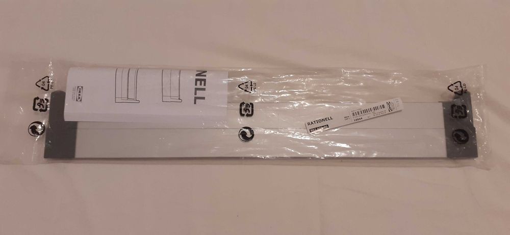 Rationell 802.005.90 - front sertar argintiu pt. mobila bucat. Faktum