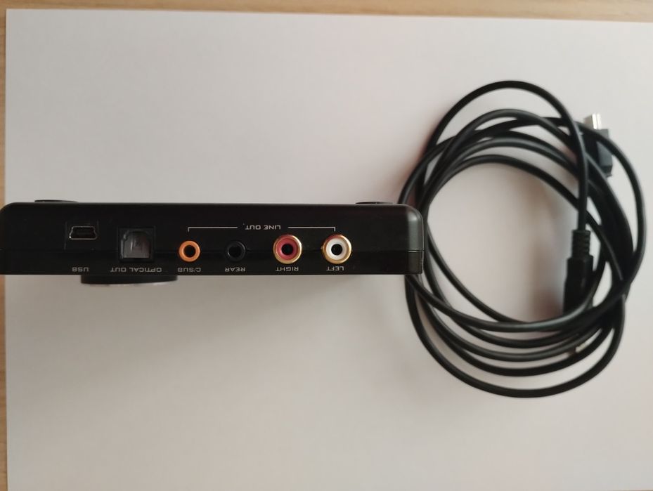 Placa de sunet externa - Creative Sound Blaster X-Fi - 5.1 - THX