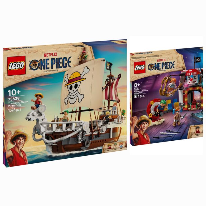 Нови Lego One Piece - Buggy the Clown/Корабът Going Merry