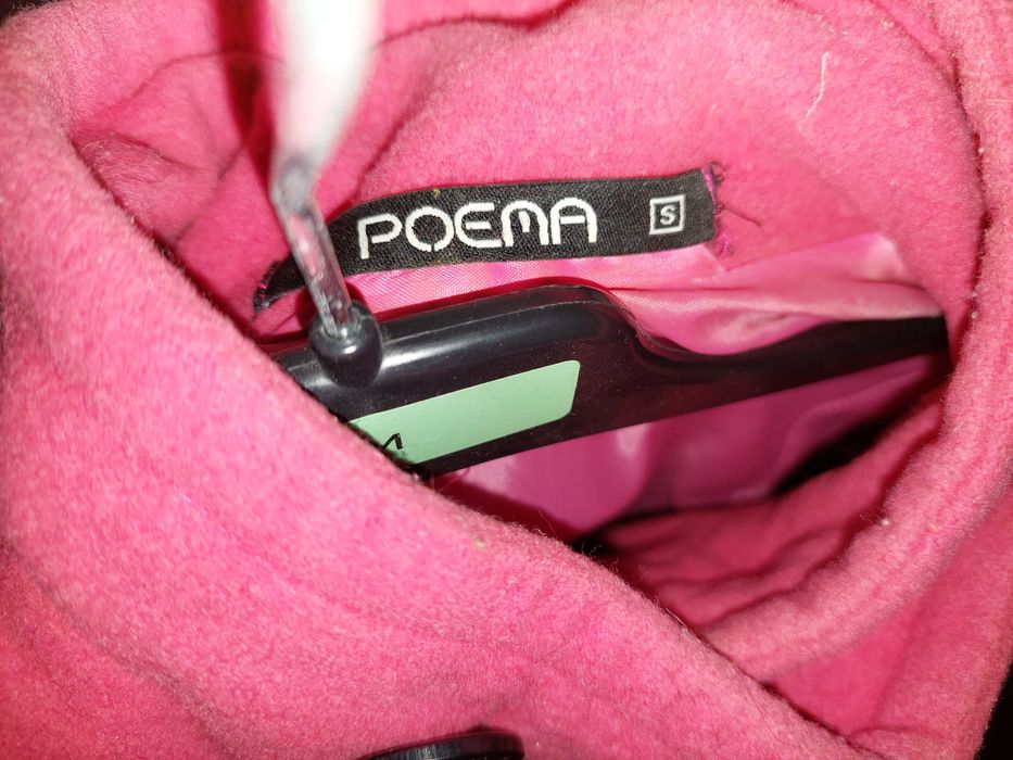 Palton POEMA ciclam rar superb