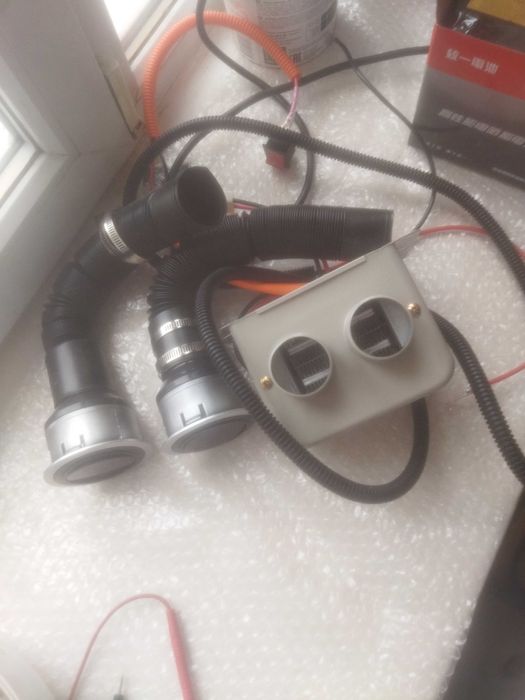 Продам новый мощный обогреватель для авто на 48 ват.