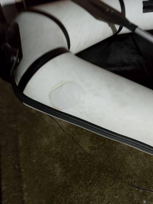 Надуваема лодка+бензинов двигател+електрически двигател