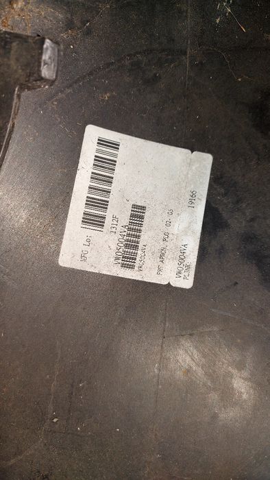 Spoiler față vw polo