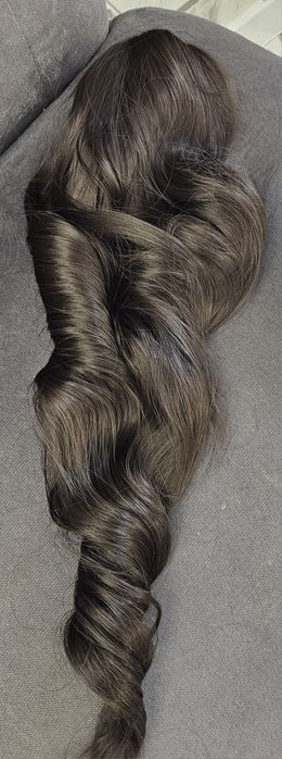 Опашка естествена кестенява.