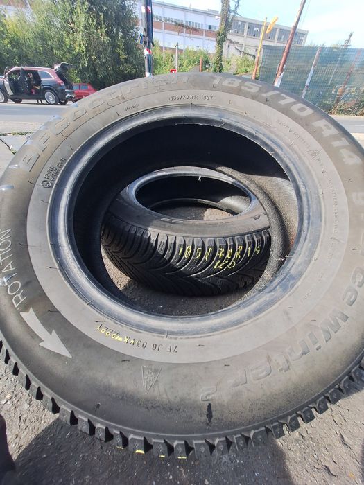 2 anvelope iarna 185/70r14 Bf Goodrich 2021 Montaj Gratuit
