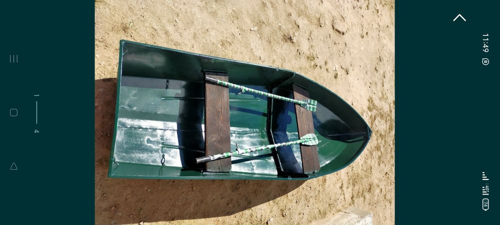 Продается Лодка. Алюминиевая.