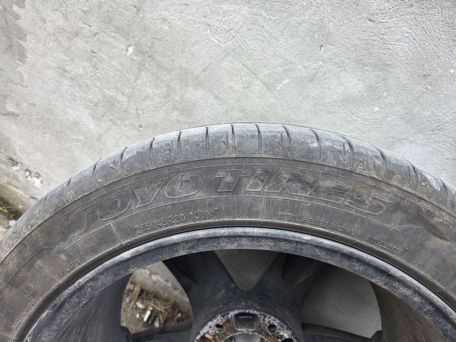 Toyo proxes 265/45/20