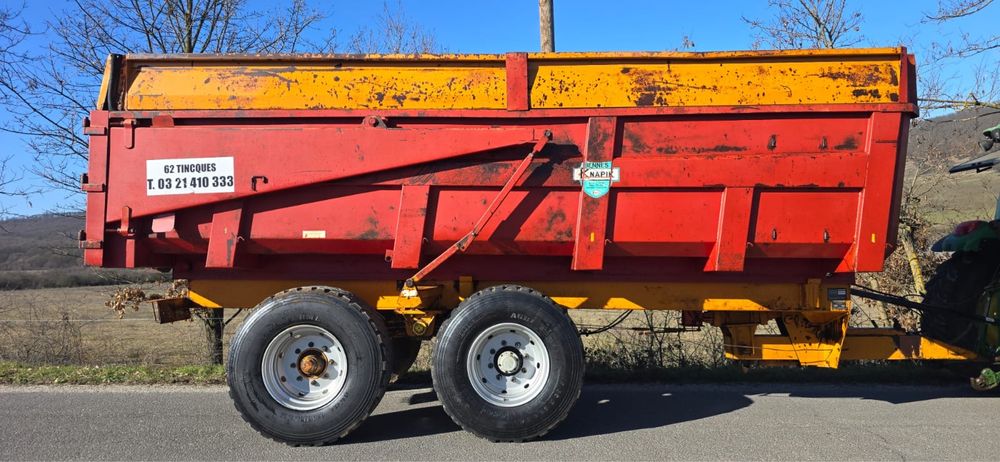 Remorca basculabila  tandem 14 tone legrand