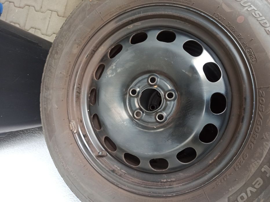 Set 4 Jante Tablă R16 pentru VW, Skoda, Audi, Seat