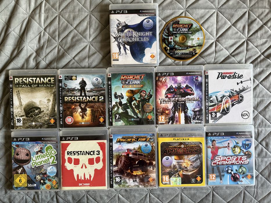 Colectie jocuri playstation 3 exclusive si rare