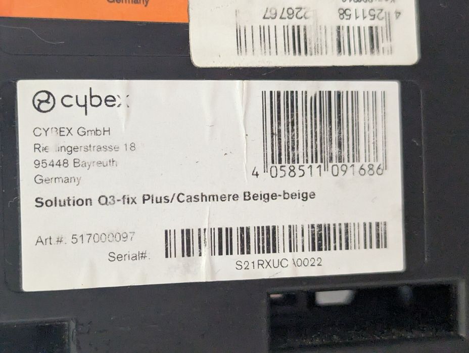 Cybex Solution Q3-fix Plus