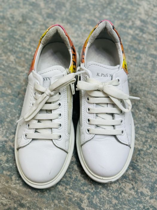 Кеды 32 размер кожаные