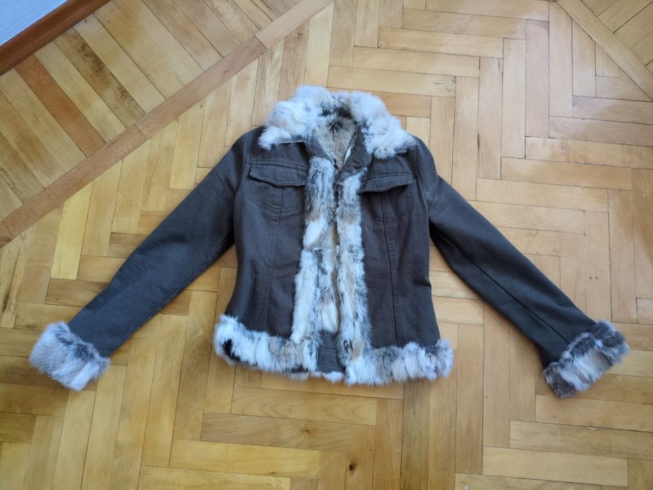 Куртка осенняя с мехом