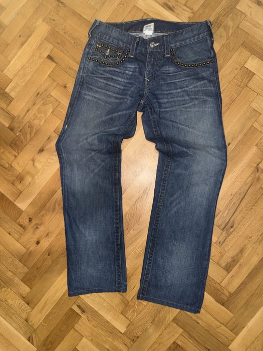 Дьнки vintage true religion Ricky Y2k jeans унисекс