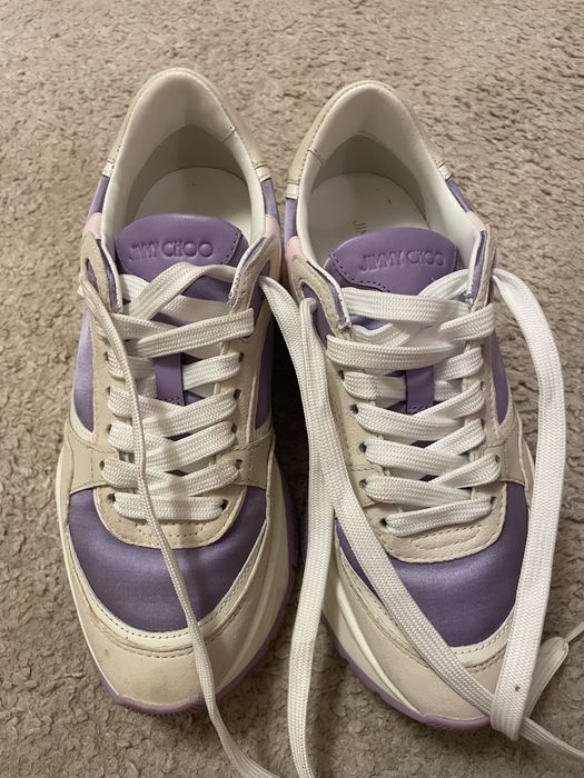Sneakers Jimmy Choo dama, marimea 37, piele / suede