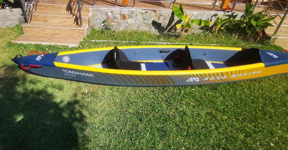 Каяк AQUA MARINA tomahawk  почти нов
