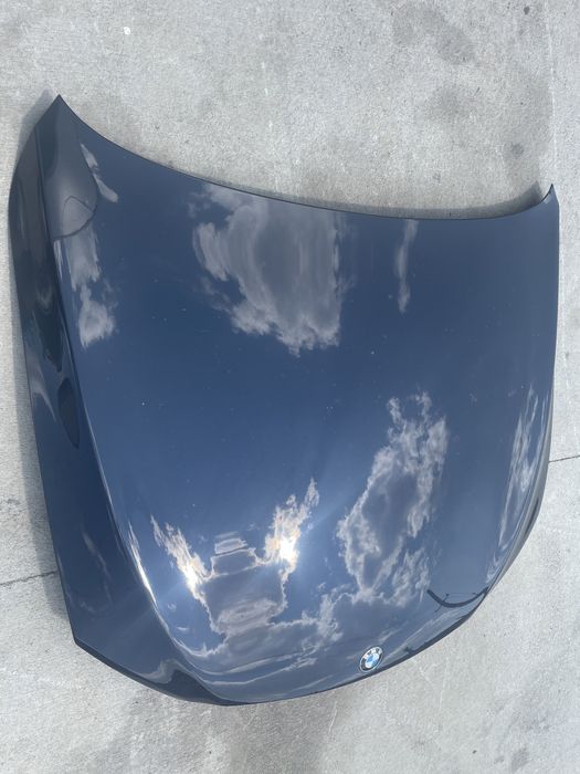 Capota motor BMW f01 f02 seria 7 culoare albastru / verde închis