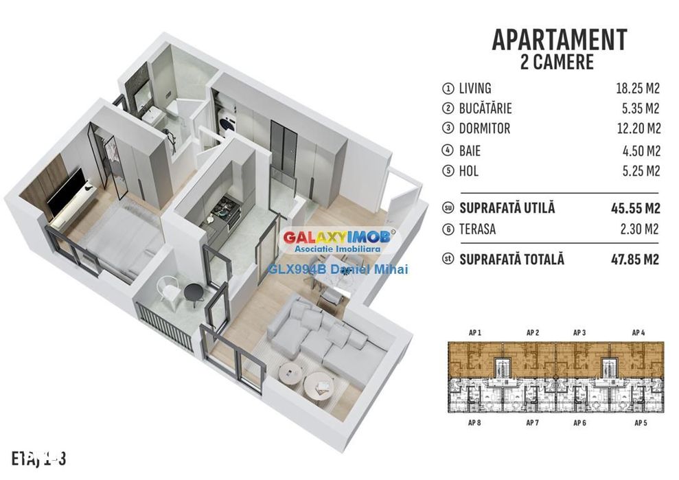 Apartament – Bragadiru, Cartierul Latin - Mai multe