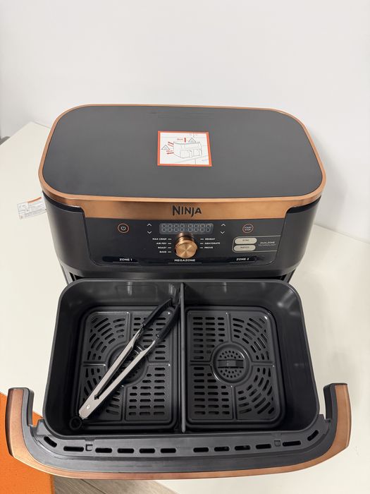 Air Fryer Ninja AF500EU MegaZone 10.4L – Noua