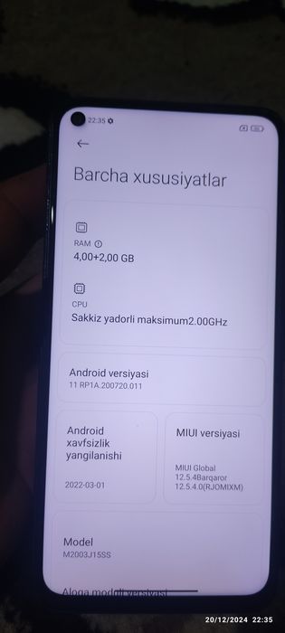 Redmi Not 9 128\4+2