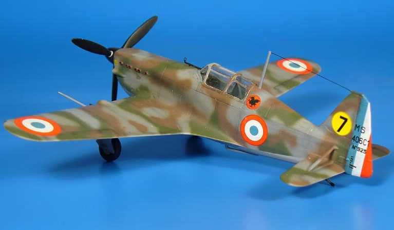 Сборная модель самолета Morane-Saulnier MS.410 (Hobby Craft. 1/48)