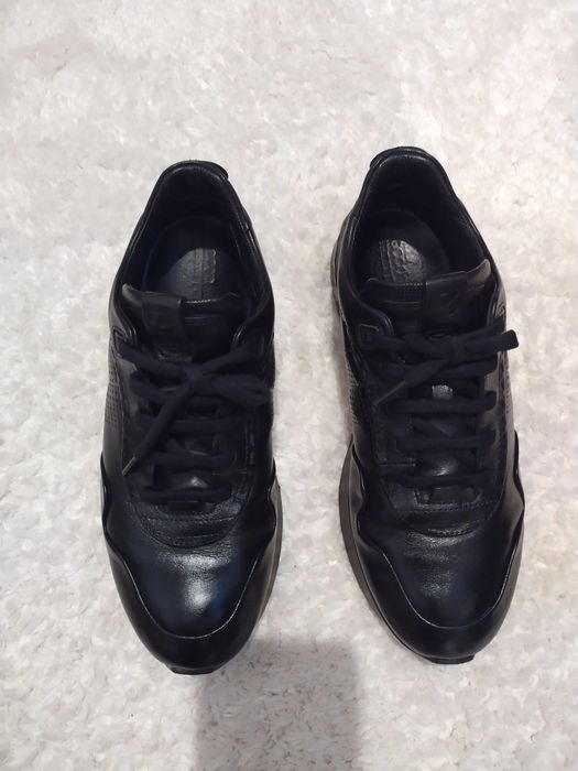 мъжки кожени обувки ессо #43