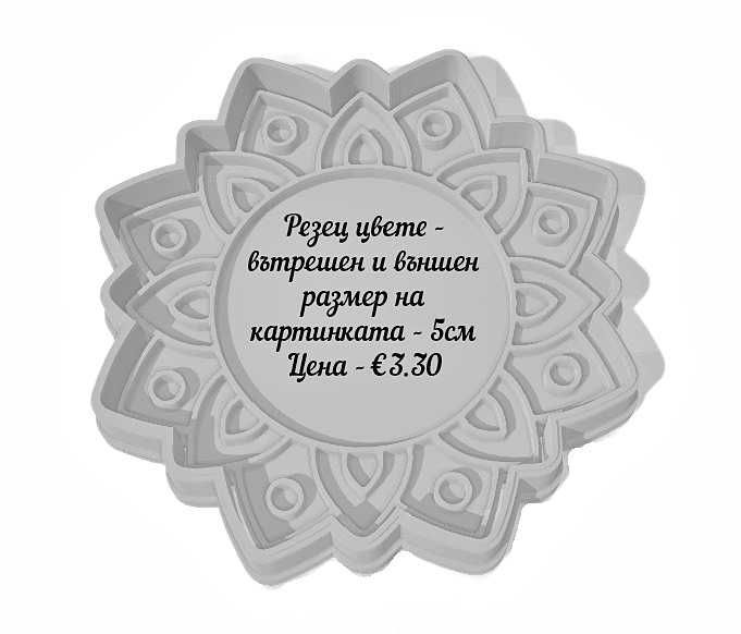 Резци, азбуки и печати за бисквитки и фондан и други