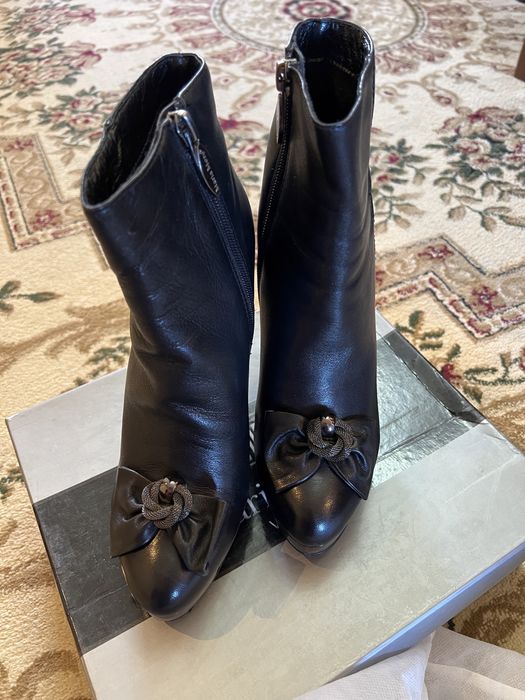 Пол сапоги элегантные MariaMoro 39 размер кожаные