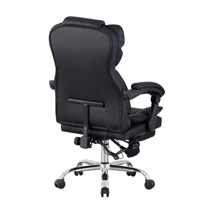Scaun birou profesional Visoli, functie masaj,Negru