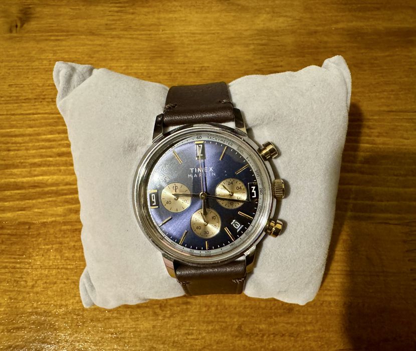 Дрес часовник Timex Marlin Chronograph кварцов