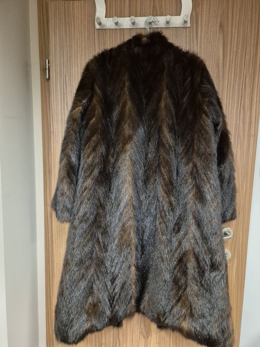 Ново палто естествен косъм от норка