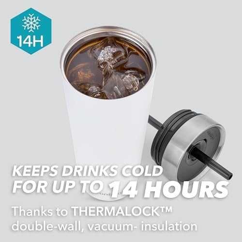 Нова Contigo термочаша 720мл без разливане вакуумна неръждаема 14 часа