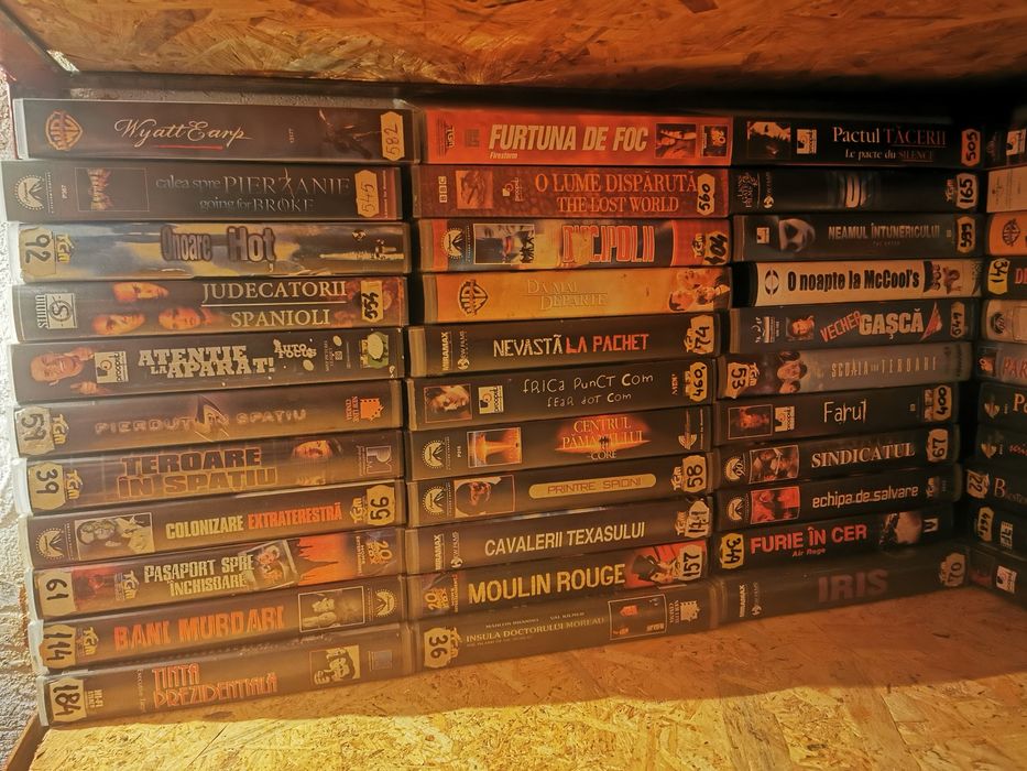 Casete vhs Filme de top 100