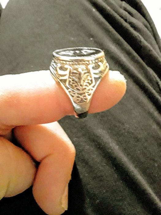 Перстень серебро