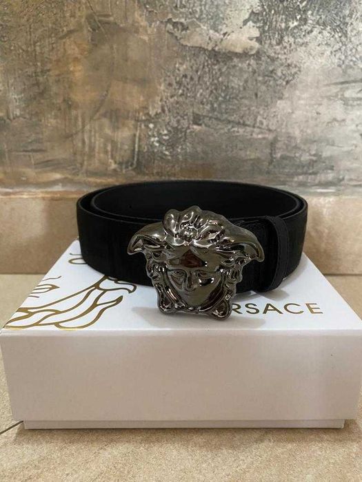 Curea Versace Medusa Buckle cu FACTURA