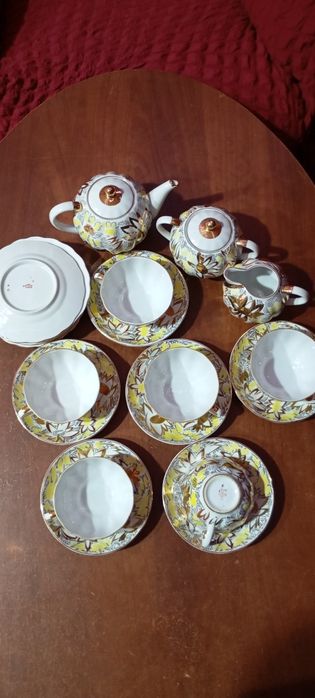 Чайный сервиз Золотые Ромашки