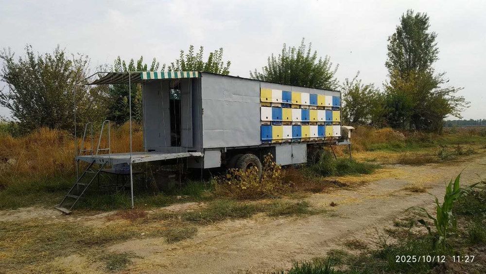 Пчеловодный прицеп.