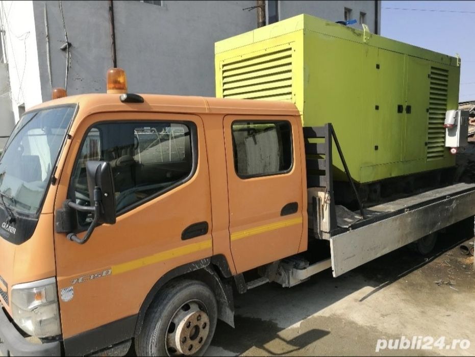 Inchiriere generator electric 300kVA pe camion