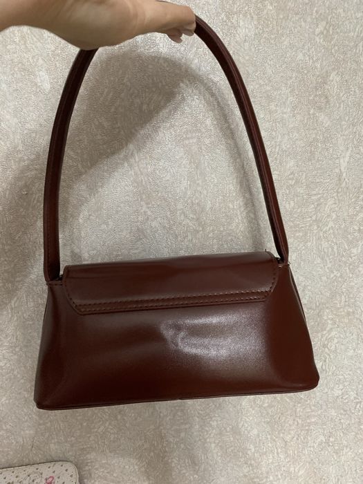 Сумка женская бордовая