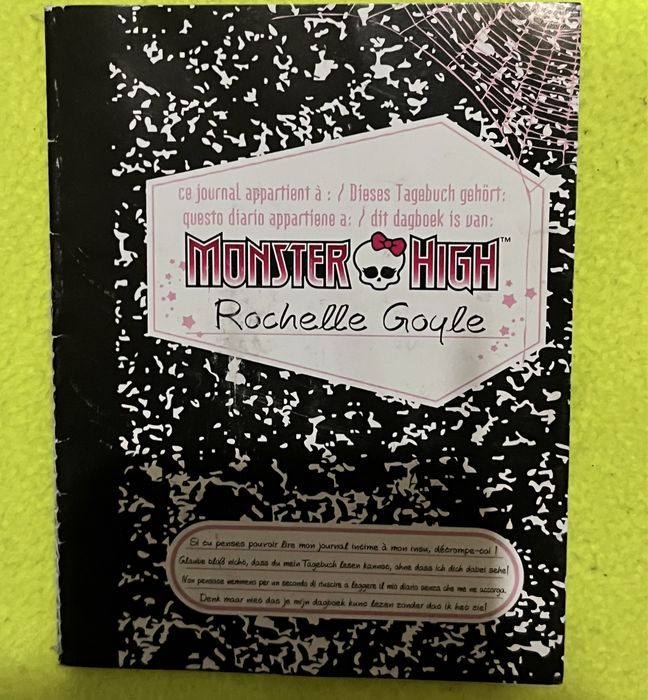 Продам дневник Монстр хай Спектра Рошель Гойл
