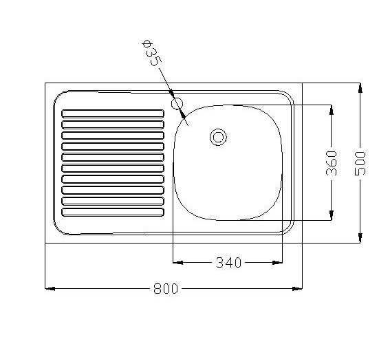Мивка + смесител
