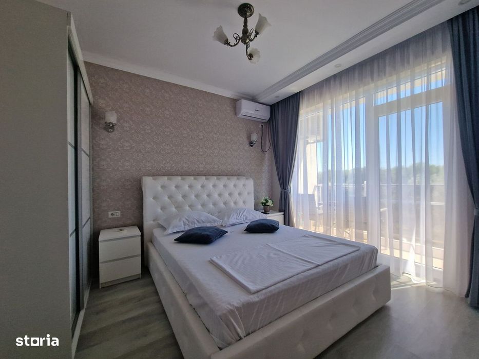 Mamaia Nord-3 camere mobilat-utilat la 350m de plaja, parcare