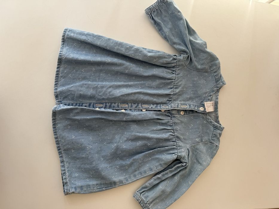 Бебешка дънкова рокличка