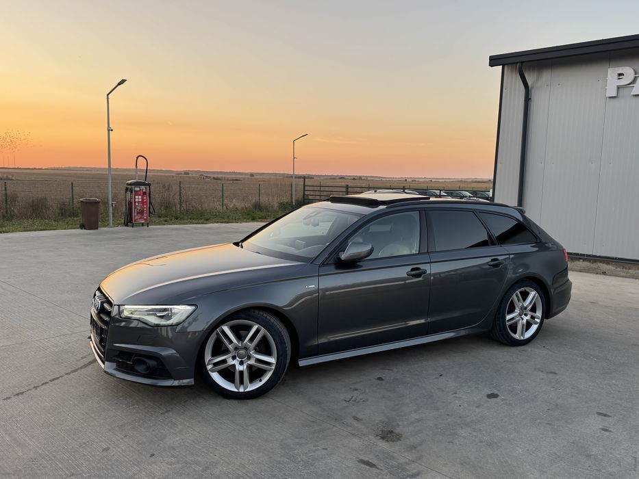 Audi A6 2018 Automat/S line/panorama/camera/distronic/soft close/rate/garantie/190cp