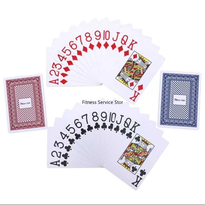 Карты Игральные  Пластиковые 100% Пластик