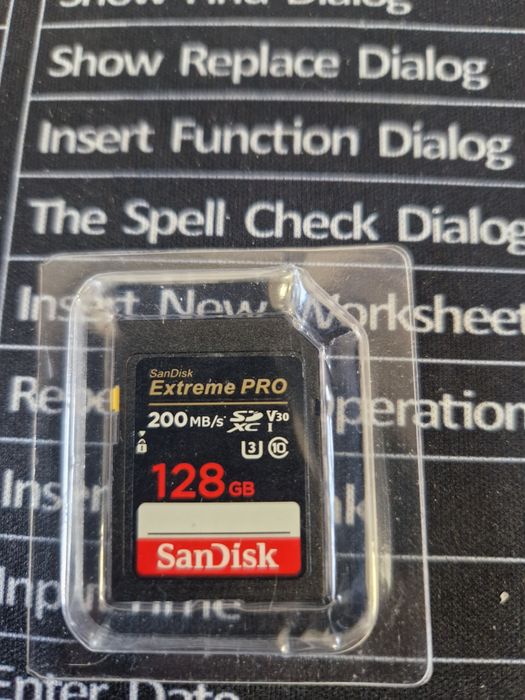 Card  SanDisk Extreme PRO 128GB SDXC  / 200MB/s