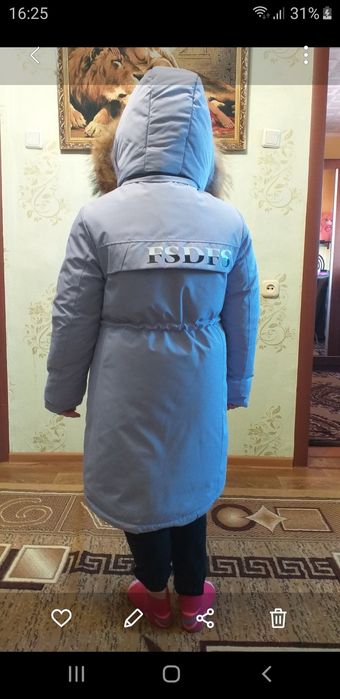 Куртка-парка на девочку