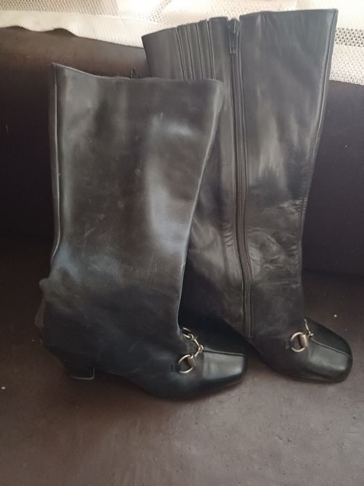 Дамски ботуши естествена кожа