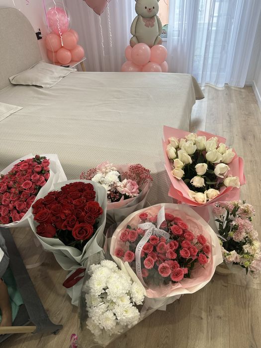 Цветы свежий букет