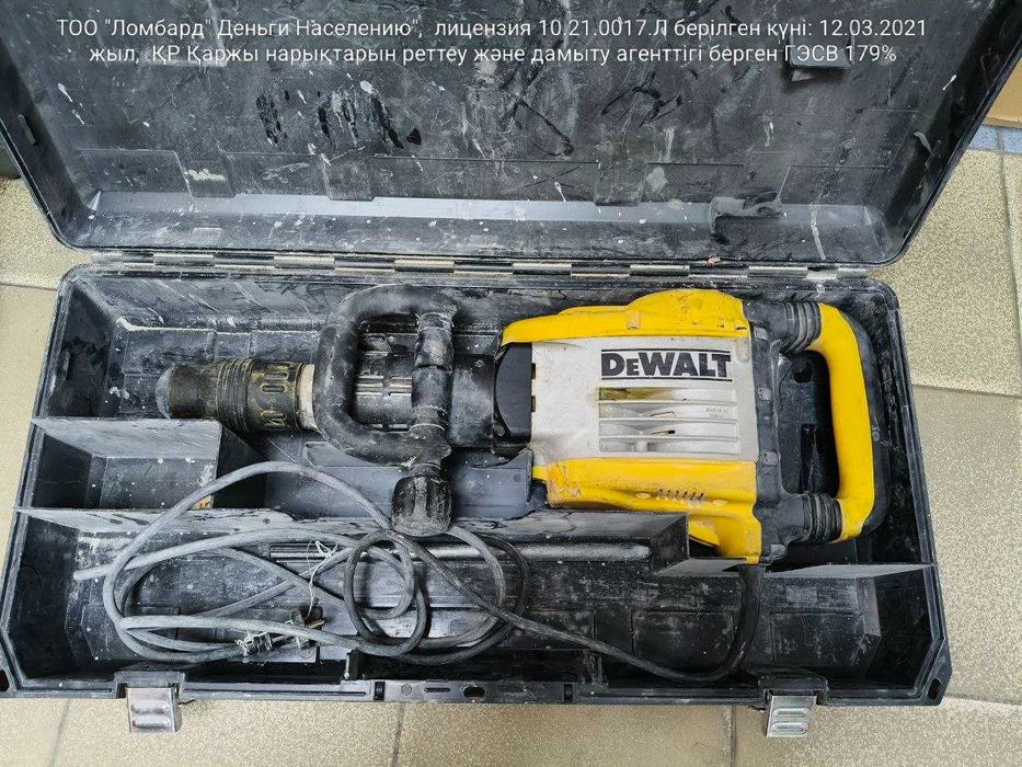 Отбойный молоток;DeWalt; (Усть-Каменогорск 02) лот 981019